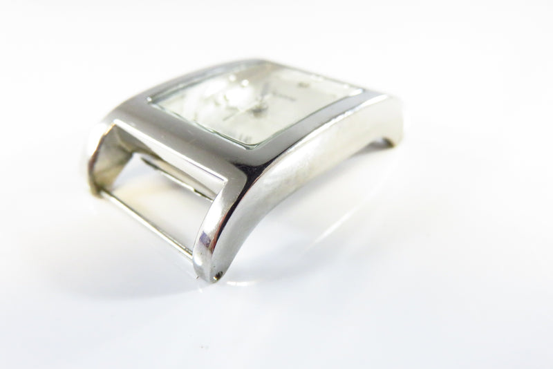 Avenue Silver Dial White Metal Quartz Wrist Watch No Band