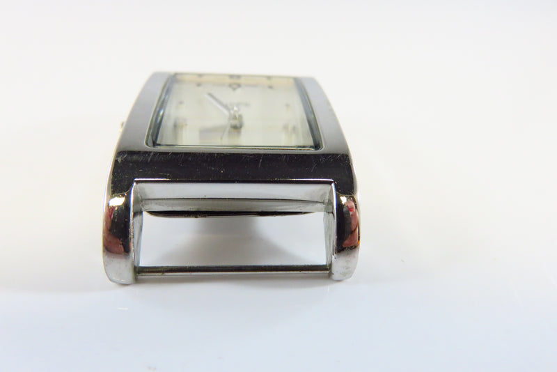 Avenue Silver Dial White Metal Quartz Wrist Watch No Band