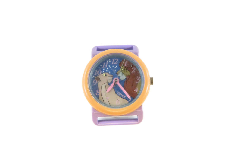 Vintage Disney Timex Lion King Quartz Watch Running - For Parts or Repurpose