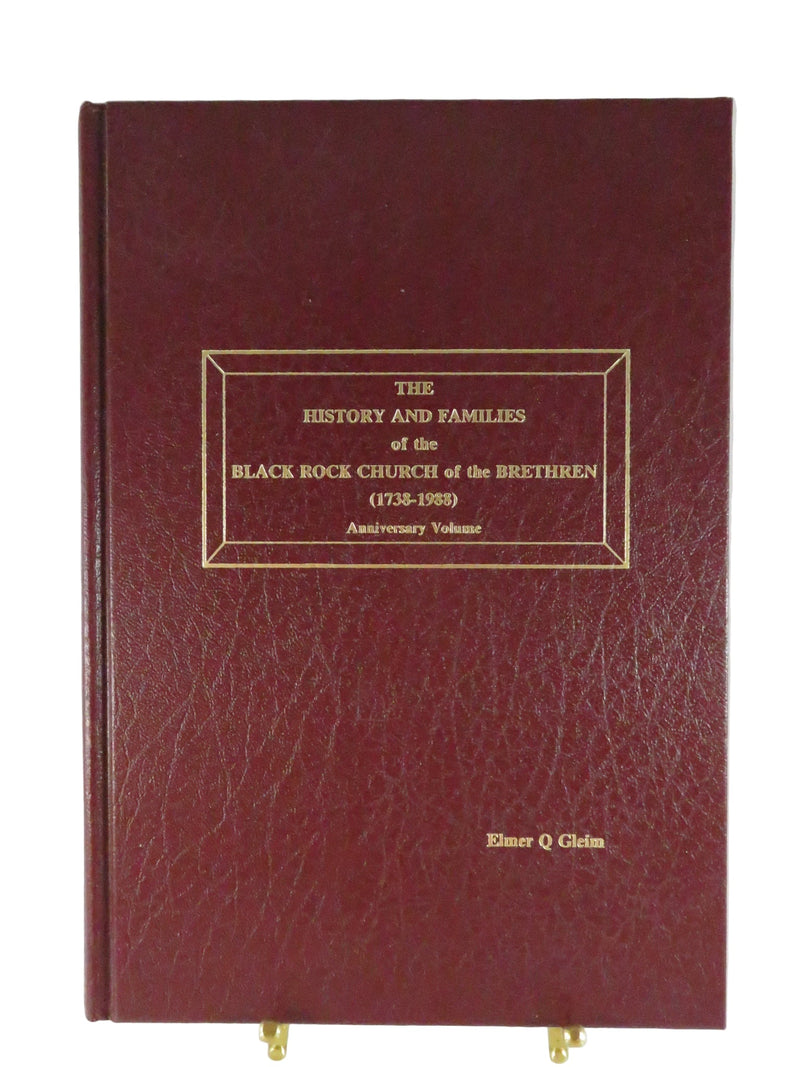 History and Families of the Black Rock Church of the Brethren 1738–1988 — front view