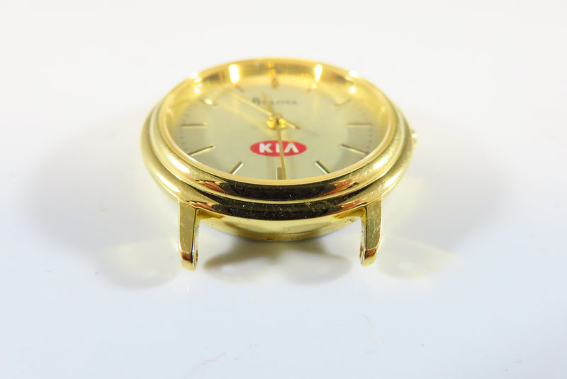 Bulova Quartz KIA Car Company Themed Wrist Watch No Band