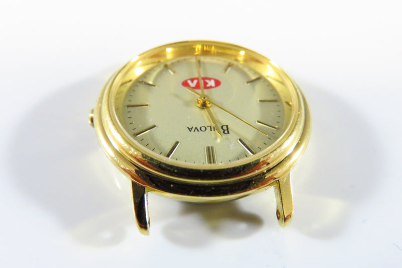 Bulova Quartz KIA Car Company Themed Wrist Watch No Band