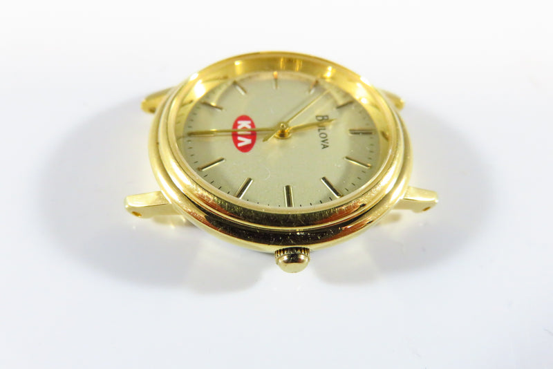 Bulova Quartz KIA Car Company Themed Wrist Watch No Band