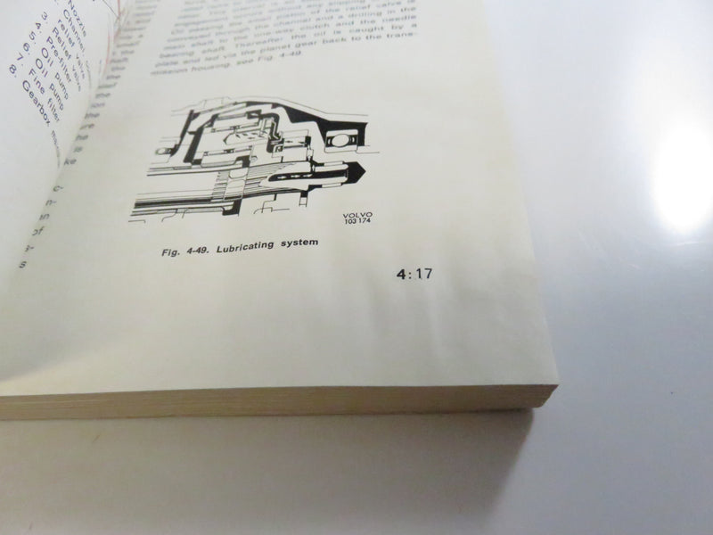 Volvo 140 Series Factory Service Manual 1974 TP 10867/1 (142/144/145)