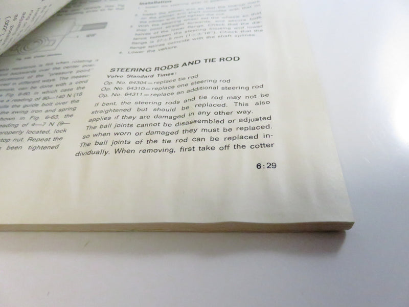 Volvo 140 Series Factory Service Manual 1974 TP 10867/1 (142/144/145)