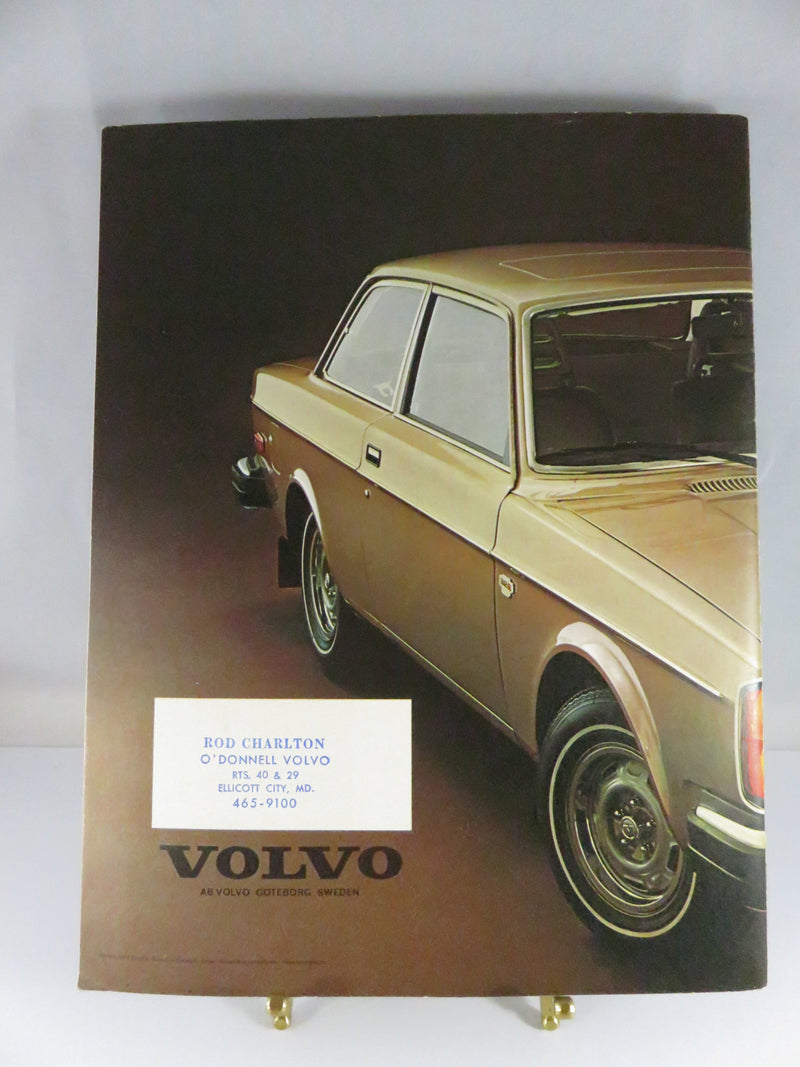 Volvo 240 Series 1975 Brochure RSP/PV 1817-75 USA Printed Denmark