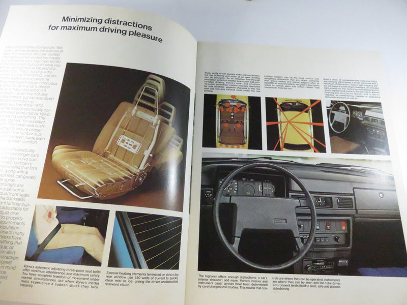 Volvo The Driver’s Car 1978 Brochure RSP/PV 5473-78 USA Printed Great Britain