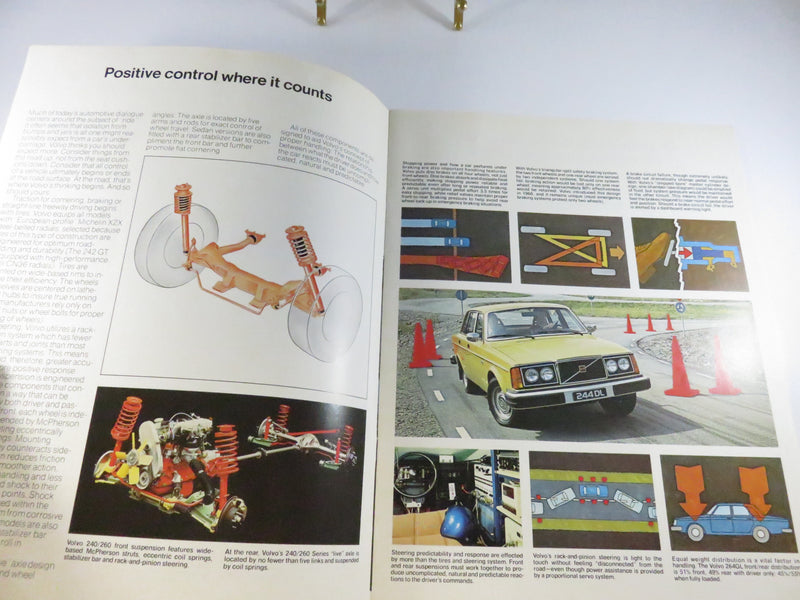 Volvo The Driver’s Car 1978 Brochure RSP/PV 5473-78 USA Printed Great Britain