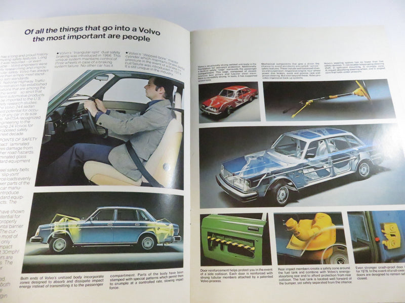 Volvo The Driver’s Car 1978 Brochure RSP/PV 5473-78 USA Printed Great Britain