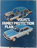 Volvo Family Protection Plan Safety Brochure 1970s Approx. 30 Pages — front view