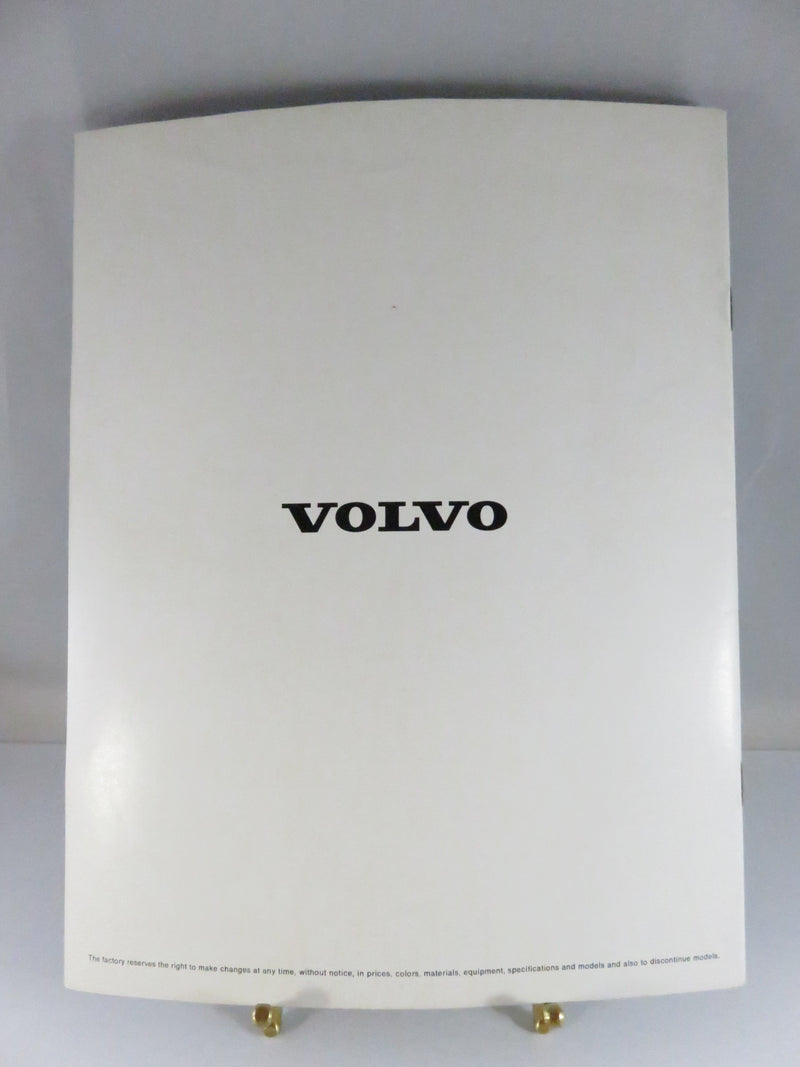 Volvo Family Protection Plan Safety Brochure 1970s Approx. 30 Pages