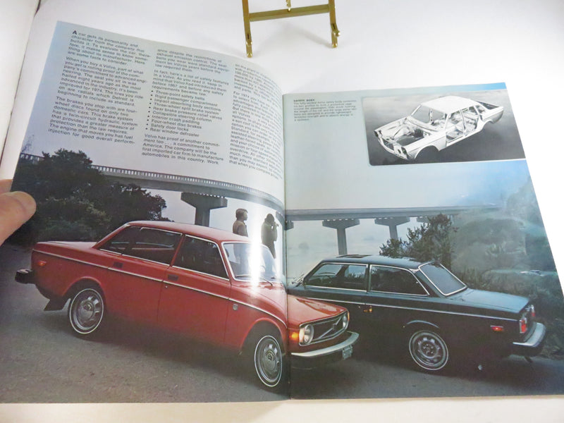 Volvo Family Protection Plan Safety Brochure 1970s Approx. 30 Pages