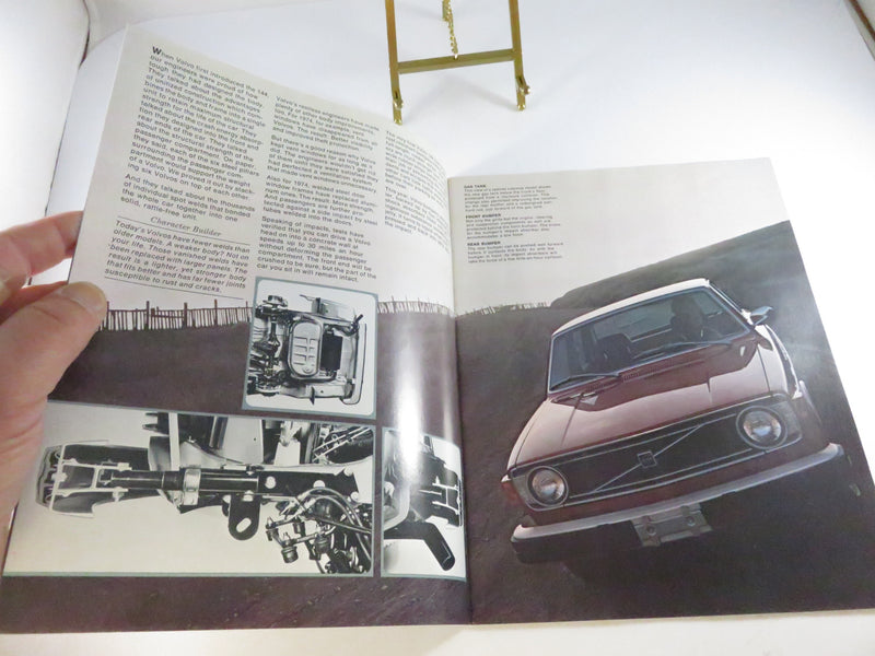 Volvo Family Protection Plan Safety Brochure 1970s Approx. 30 Pages
