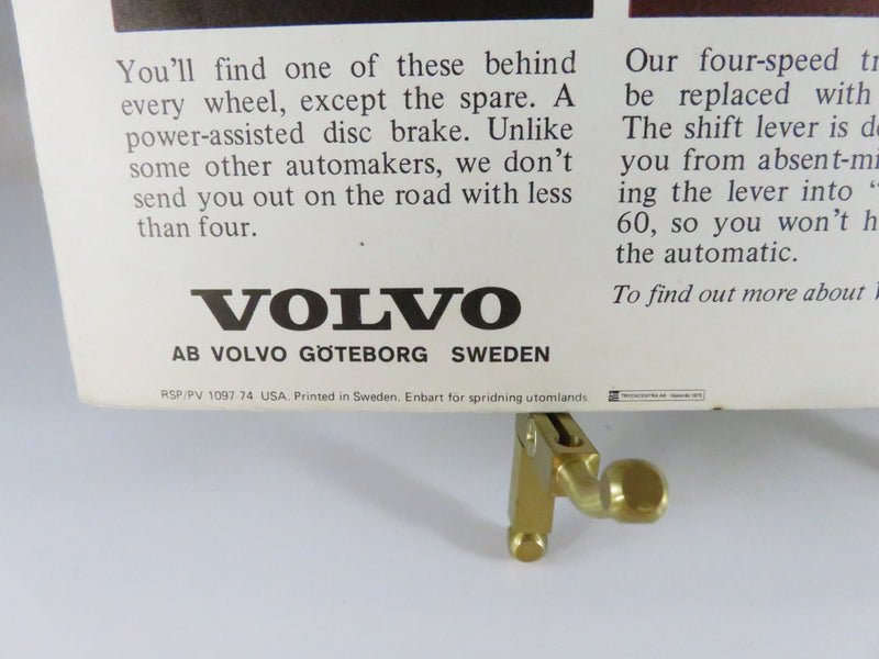 Volvo 145 Station Wagon Brochure RSP/PV 1097-74 USA Printed Sweden