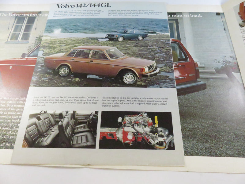 Volvo 145 Station Wagon Brochure RSP/PV 1097-74 USA Printed Sweden
