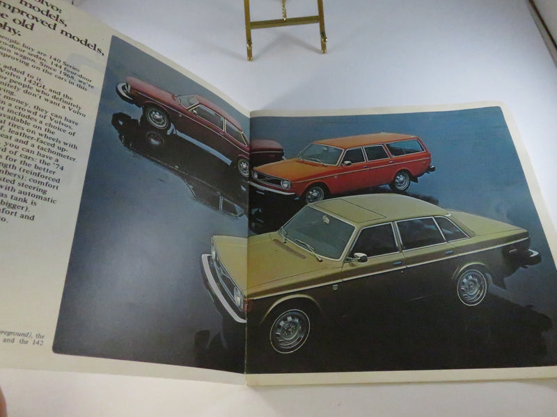 Volvo 140 Series Brochure RSP/PV 1014-74 USA Printed Sweden