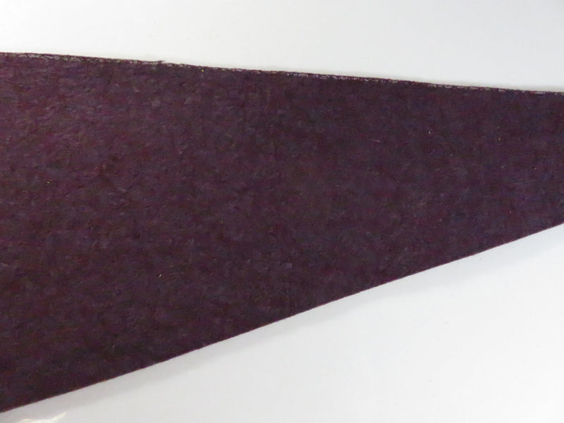 Vintage Ausable Chasm N.Y. Felt Souvenir Pennant – Rainbow Falls – Purple with white Hoist – approx. 17 1/4"