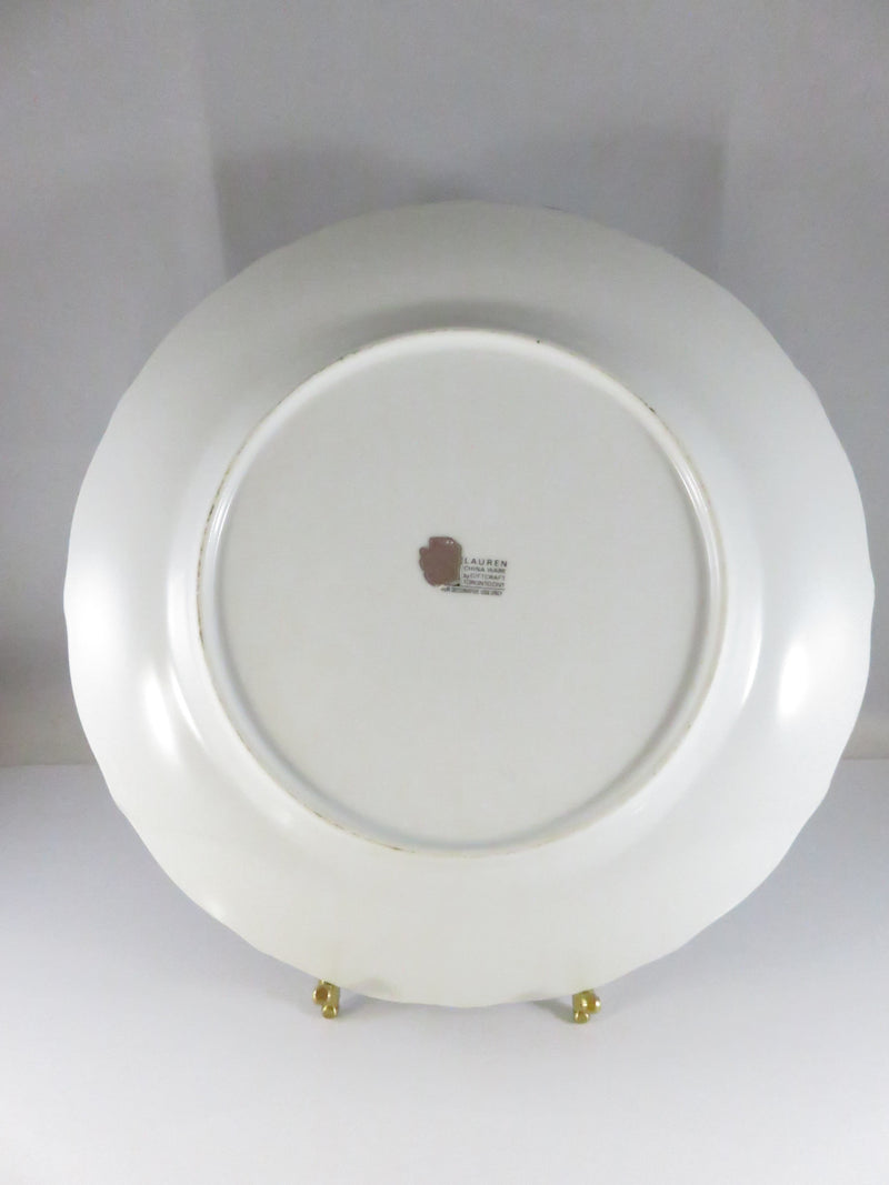 Quebec Souvenir Plate – Canada Giftcraft Lauren China Ware Lusterware 10¾”