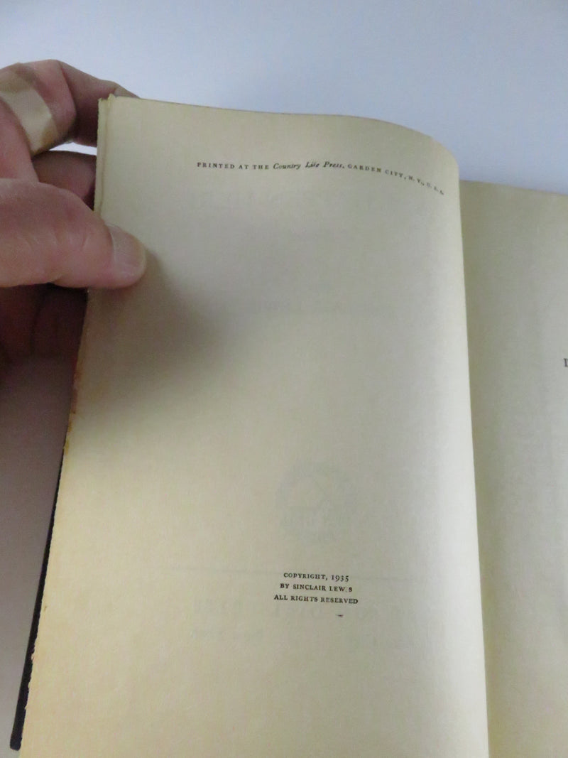 It Can’t Happen Here by Sinclair Lewis (Sun Dial Press, 1935) Vintage Political Fiction