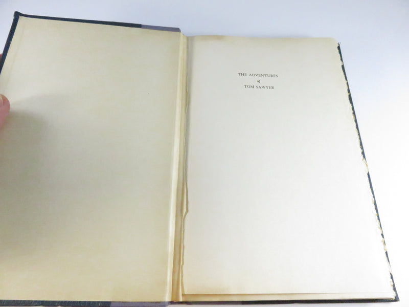 The Adventures of Tom Sawyer Mark Twain Illustrated Richard Rogers Three Sirens Press 1933