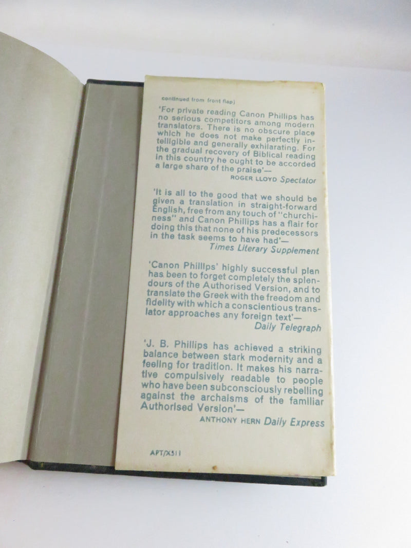 The New Testament in Modern English J. B. Phillips Geoffrey Bles London 1960 Pocket Edition