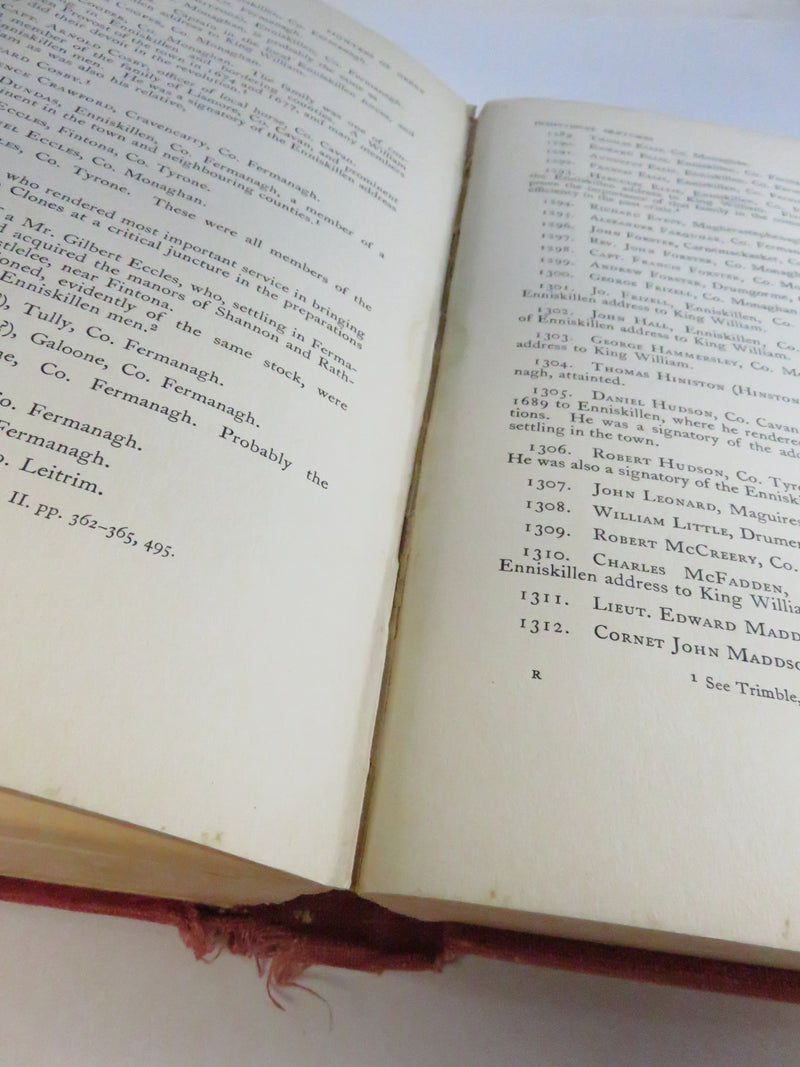 Fighters of Derry by William R. Young, 1932 historical chronicle, cloth hardcover, fair condition