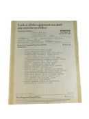 Title: Vintage Volvo 145 Station Wagon Monroney Window Sticker – Baltimore Import — front view