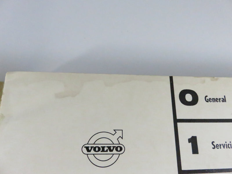Volvo 140 Series Factory Service Manual 1974 TP 10867/1 (142/144/145)