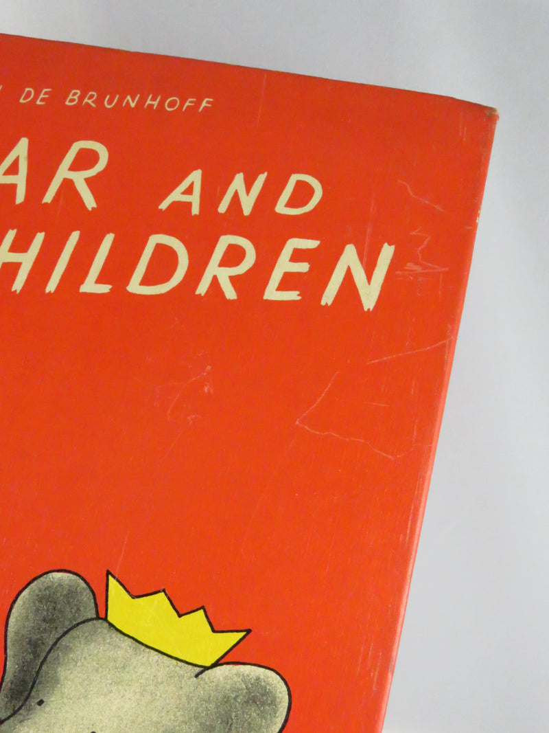 Babar and His Children by Jean de Brunhoff 1960 Random House Vintage Children’s Book