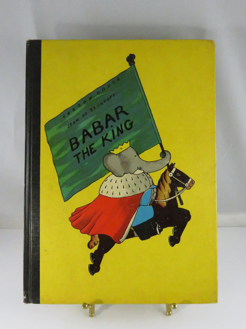1963 Babar the King by Jean de Brunhoff Random House Vintage Children’s Book