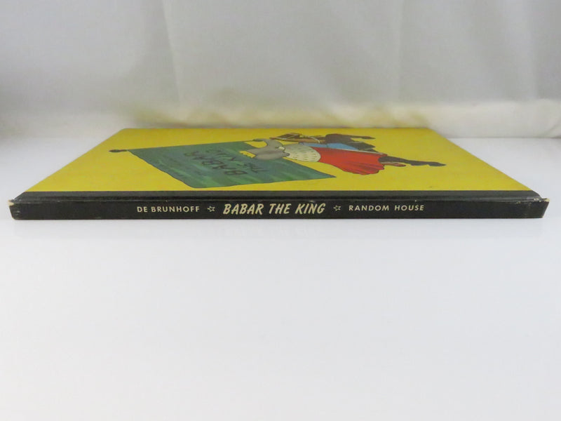 1963 Babar the King by Jean de Brunhoff Random House Vintage Children’s Book