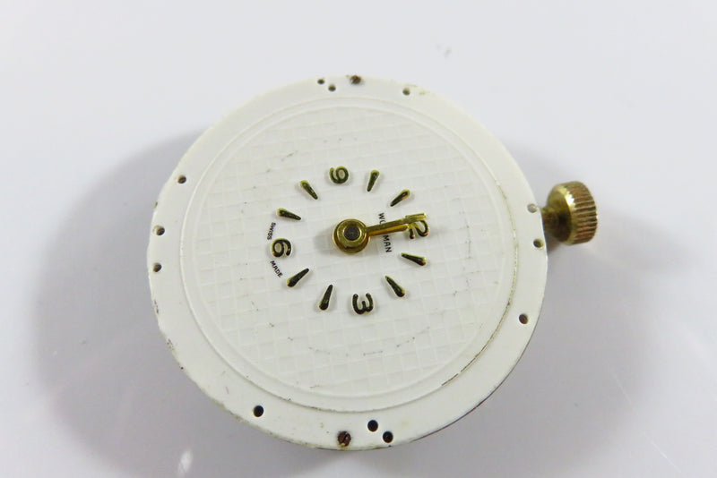 Woodman Pendant Watch Works for Parts or Repurpose 1 Jewel Swiss Unadjusted