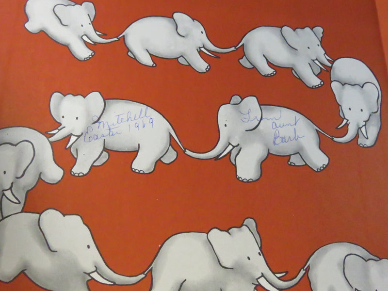 The Travels of Babar by Jean de Brunhoff 1961 Random House Vintage Children’s Book