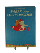 Babar and Father Christmas by Jean de Brunhoff 1940 Random House Vintage Children’s Book — front view