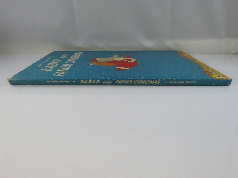 Babar and Father Christmas by Jean de Brunhoff 1940 Random House Vintage Children’s Book