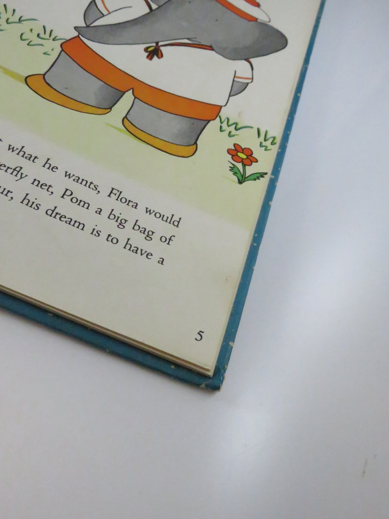 Babar and Father Christmas by Jean de Brunhoff 1940 Random House Vintage Children’s Book