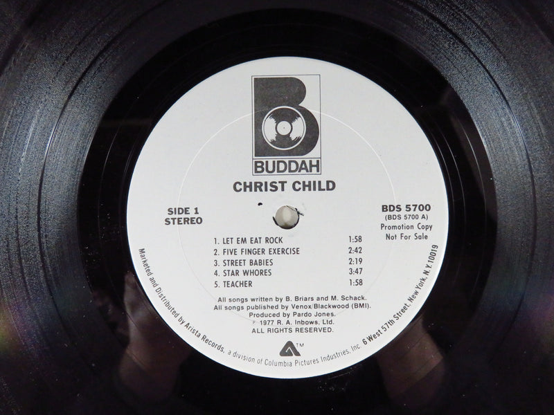 Christ Child Self Titled Buddah BDS 5700 Promo Terre Haute Vinyl Record Album album front