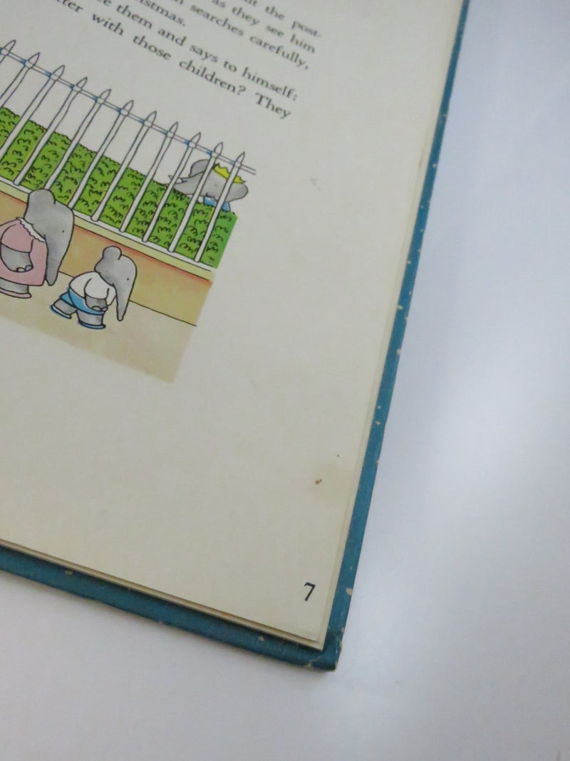 Babar and Father Christmas by Jean de Brunhoff 1940 Random House Vintage Children’s Book