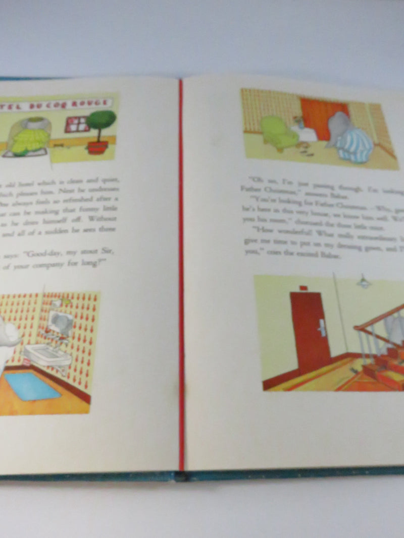 Babar and Father Christmas by Jean de Brunhoff 1940 Random House Vintage Children’s Book