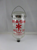 M*A*S*H 4077th Vodka IV-Drip Dispenser Bottle by Hawkeye Distilling Co. approx. 9" product image for Just Stuff I Sell, clear front view, neutral background, original listing photo, optimized descriptive alt text, centered composition