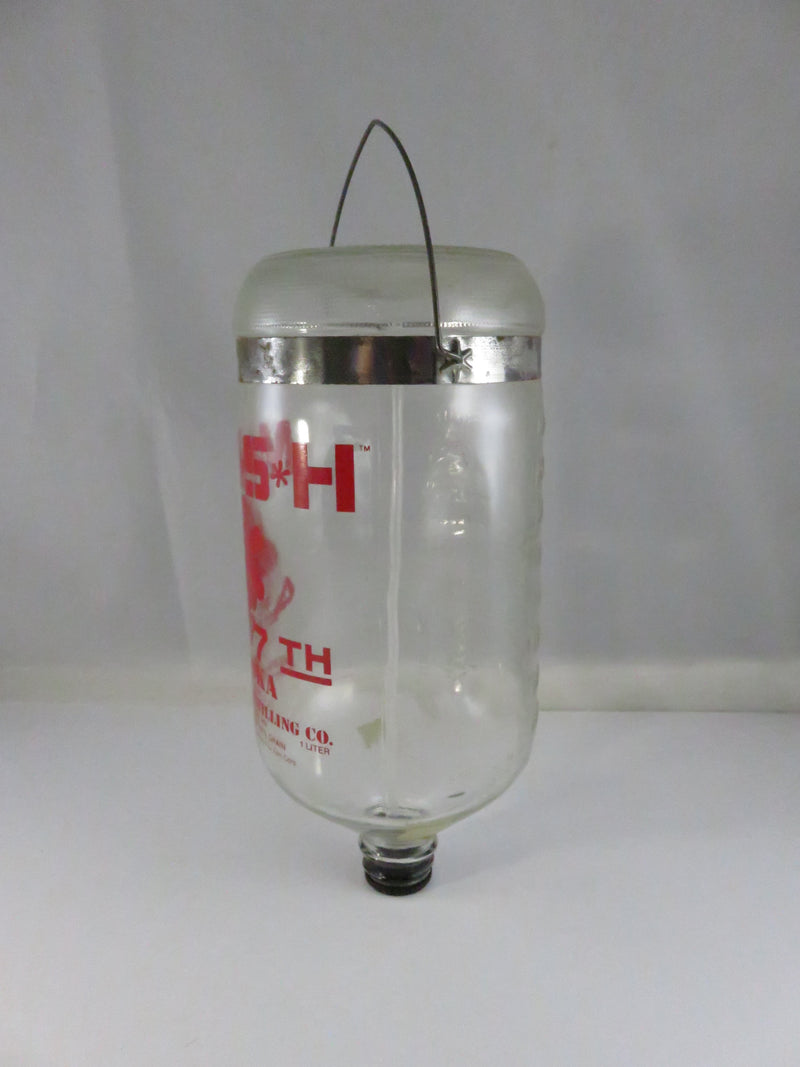 M*A*S*H 4077th Vodka IV-Drip Dispenser Bottle by Hawkeye Distilling Co. approx. 9"