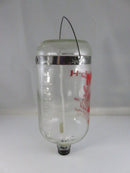 M*A*S*H 4077th Vodka IV-Drip Dispenser Bottle by Hawkeye Distilling Co. approx. 9" product image for Just Stuff I Sell, clear front view, neutral background, original listing photo, optimized descriptive alt text, centered composition variant 4