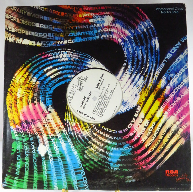 RCA Records 1978 Sampler Various Artist Promo LP DJL1-2685 Vinyl Record Album