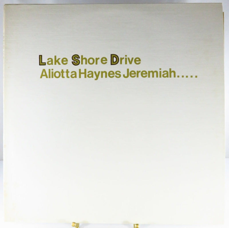 Aliotta Haynes Jeremiah Lake Shore Drive Big Foot 714 PRC Pressing Vinyl Record — front view