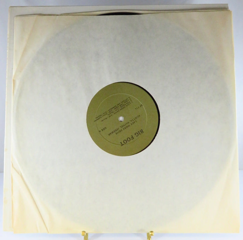 Aliotta Haynes Jeremiah Lake Shore Drive Big Foot 714 PRC Pressing Vinyl Record Album dust cover
