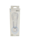 Nintendo Wii MotionPlus Controller Cover — Clear Silicone, Open Box — front view