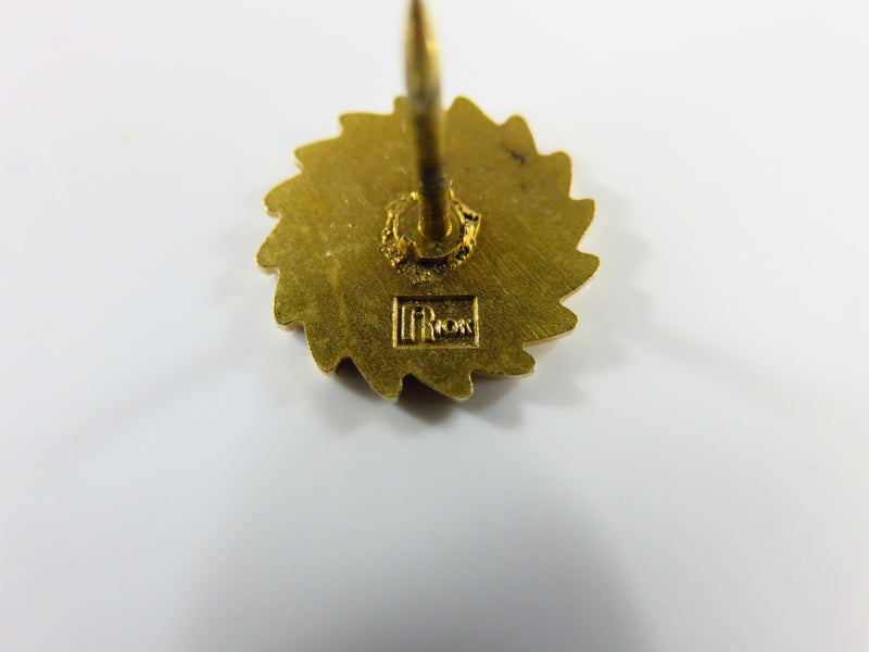 Vermont American Power Tool Accessory Co 10K Gold Saw Blade Tie Tack