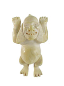 Title: Vintage Inuit Tupilak Style Walrus Ivory Carving, Approx. 3 1/2" — front view