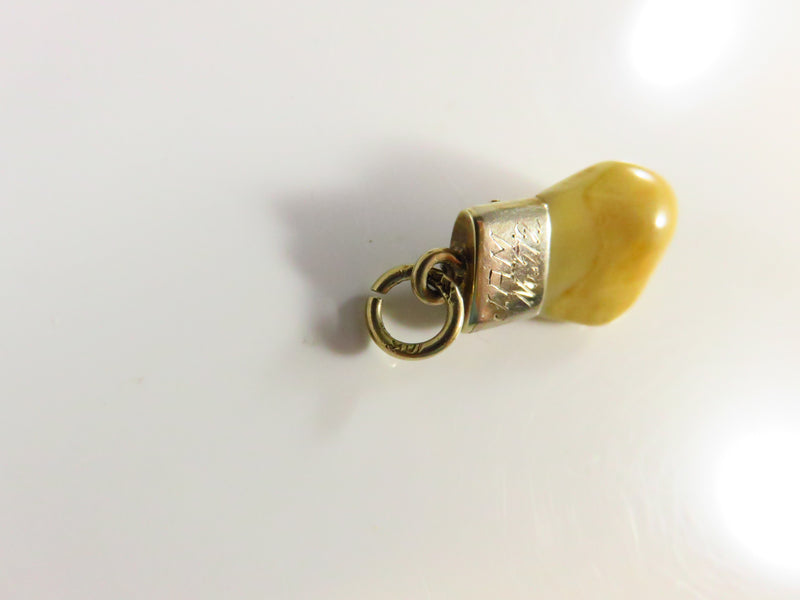 10K Gold Elk Tooth Benevolent Protective Order of Elks Pendant Watch FOB