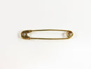 14K Solid Gold Safety Pin 2" Long 2.6 Grams Vintage Pre-owned Safety Pin product image for Just Stuff I Sell, clear front view, neutral background, original listing photo, optimized descriptive alt text, centered composition variant 2